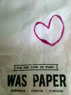 was paper